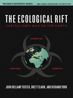 cover image of The Ecological Rift